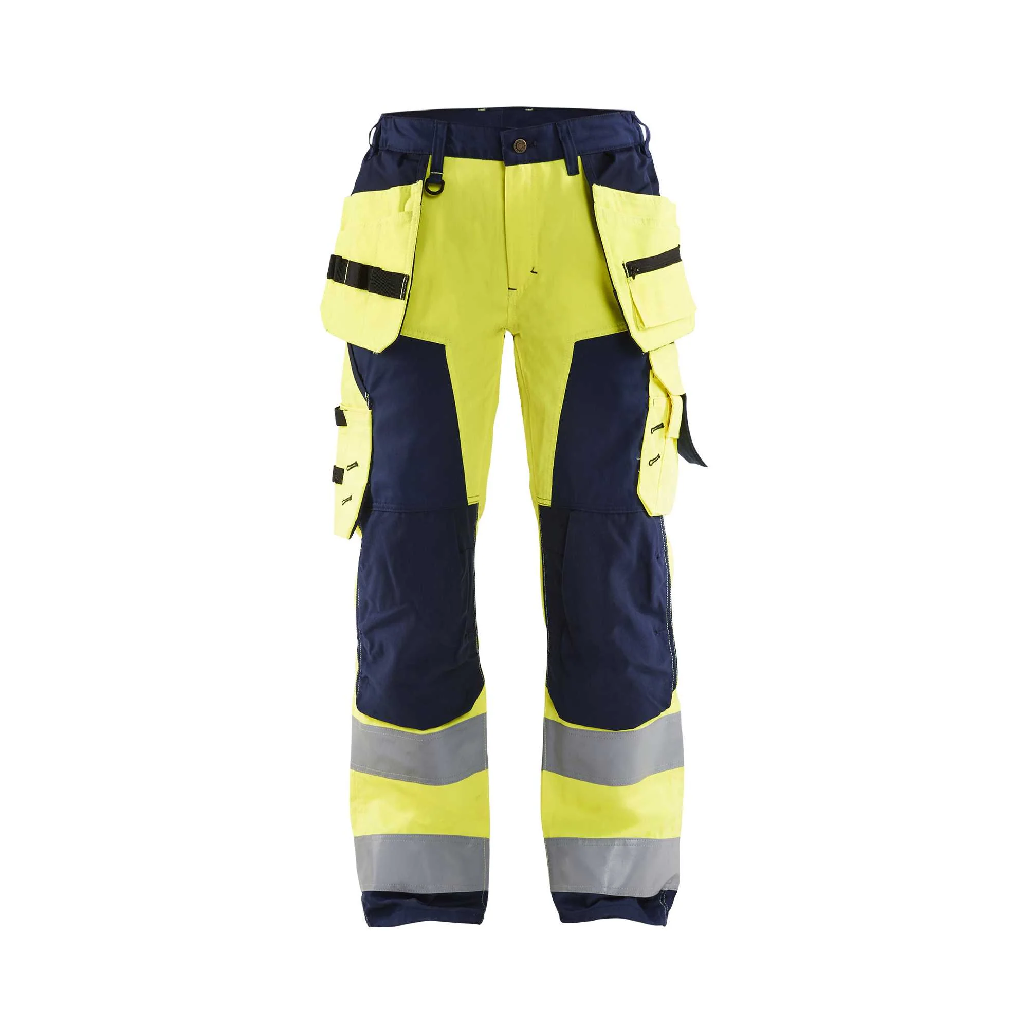 BLAKLADER 71561811 | Women's Hi Vis trousers Hi Vis Reflective Work Trousers Women - twill fabric