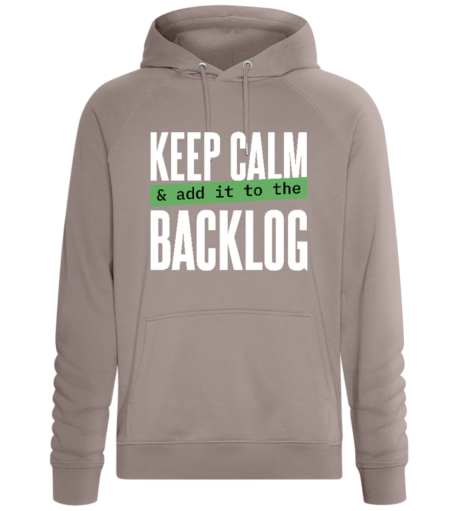 Add It to the Backlog Design - Comfort unisex hoodie – Image 6