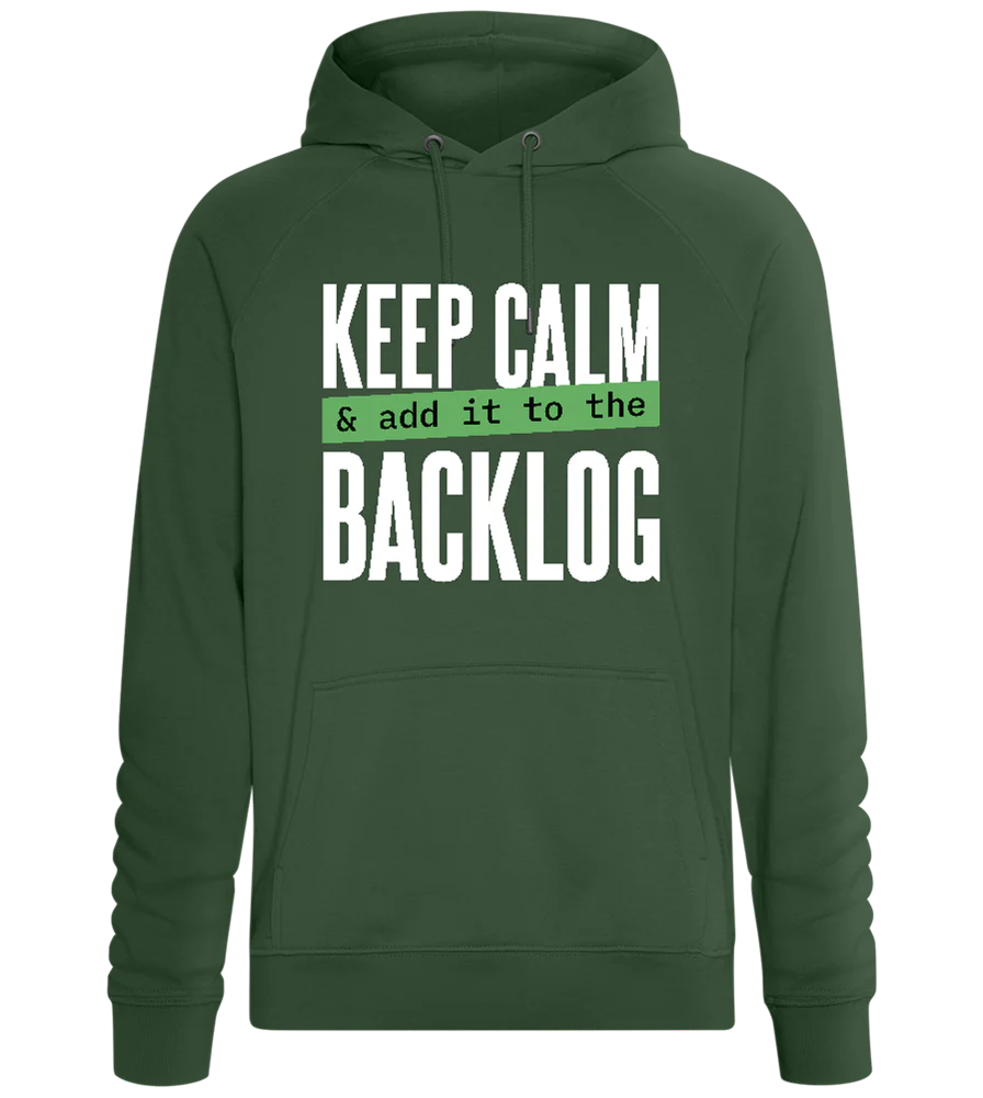 Add It to the Backlog Design - Comfort unisex hoodie
