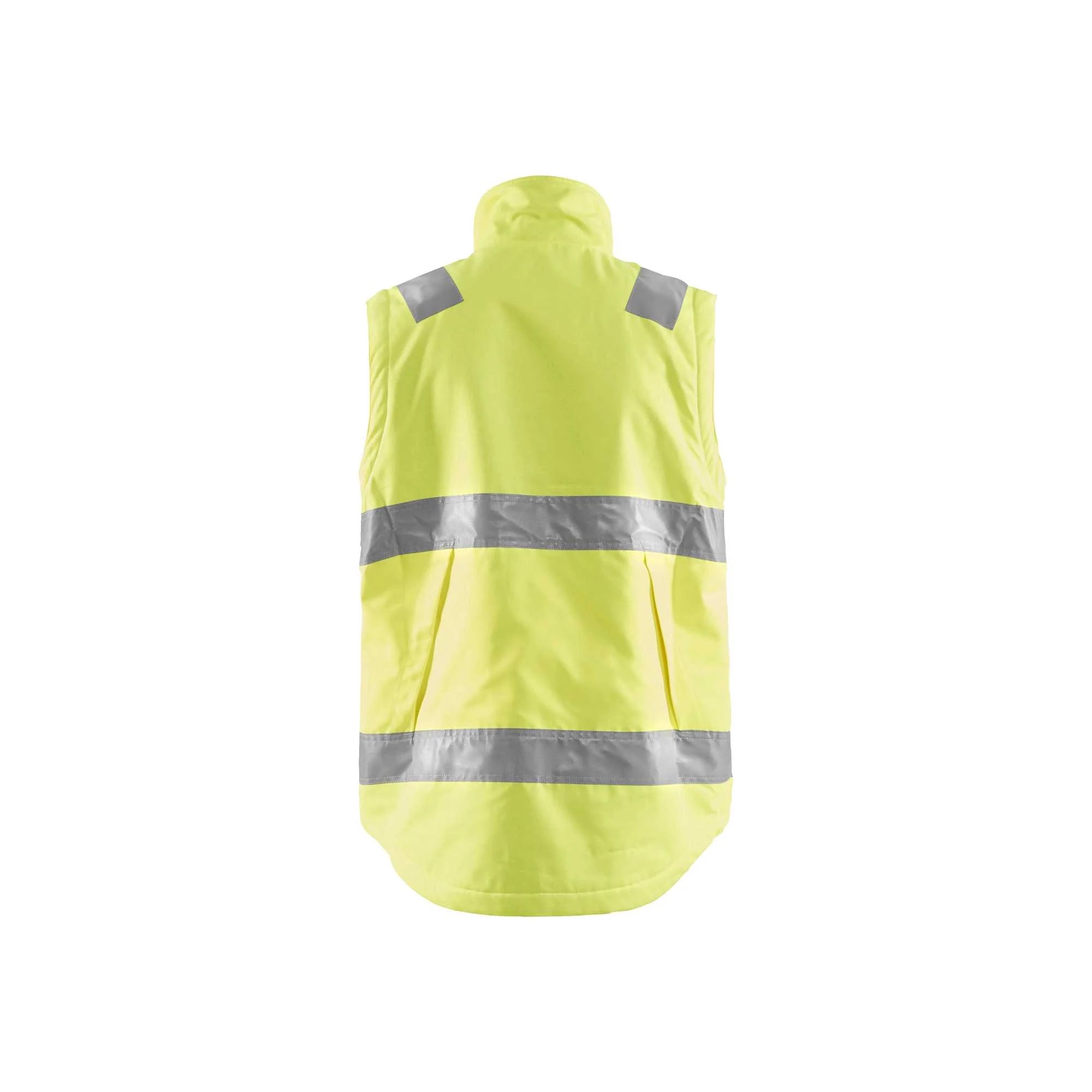 BLAKLADER 38701900 Hi Vis waistcoat Hi Vis Reflective Work Waistcoat MEN - Pile Lining – Image 3