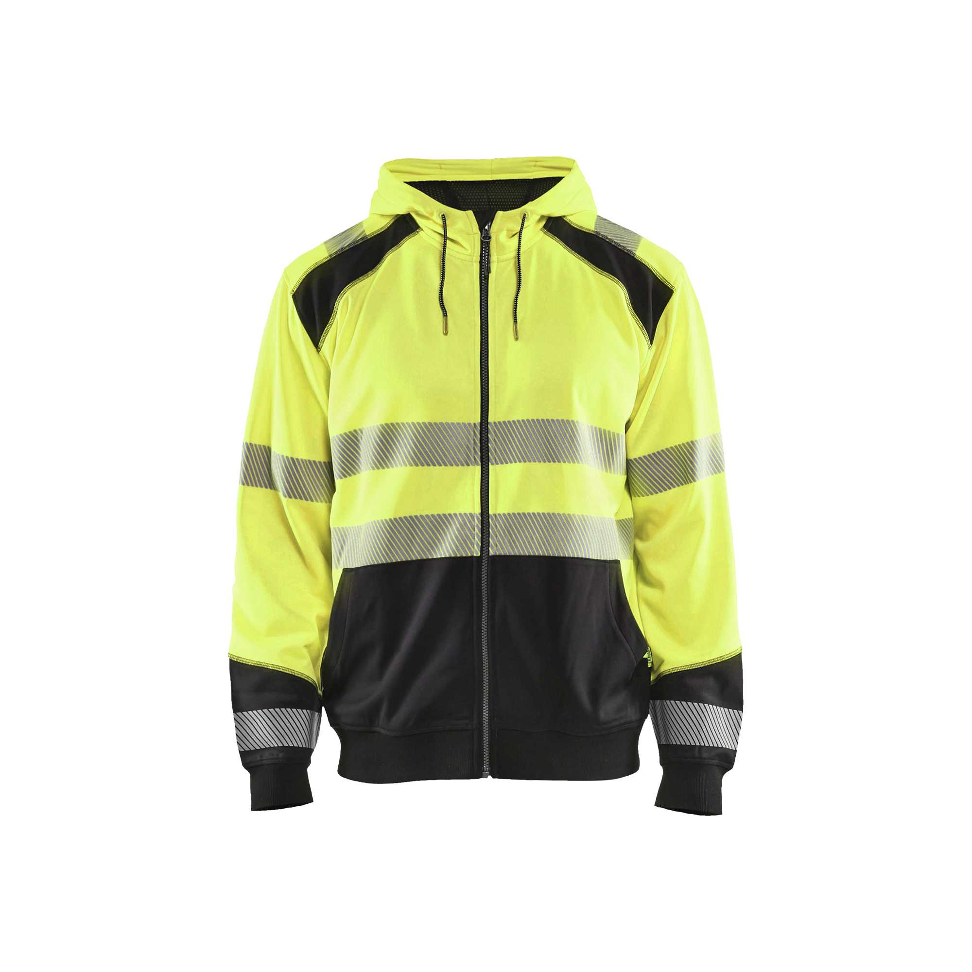 BLAKLADER 35462528 Hi Vis Hoodie Hi Vis Reflective Hoodie Work Sweatshirt MEN - Breathable – Image 6
