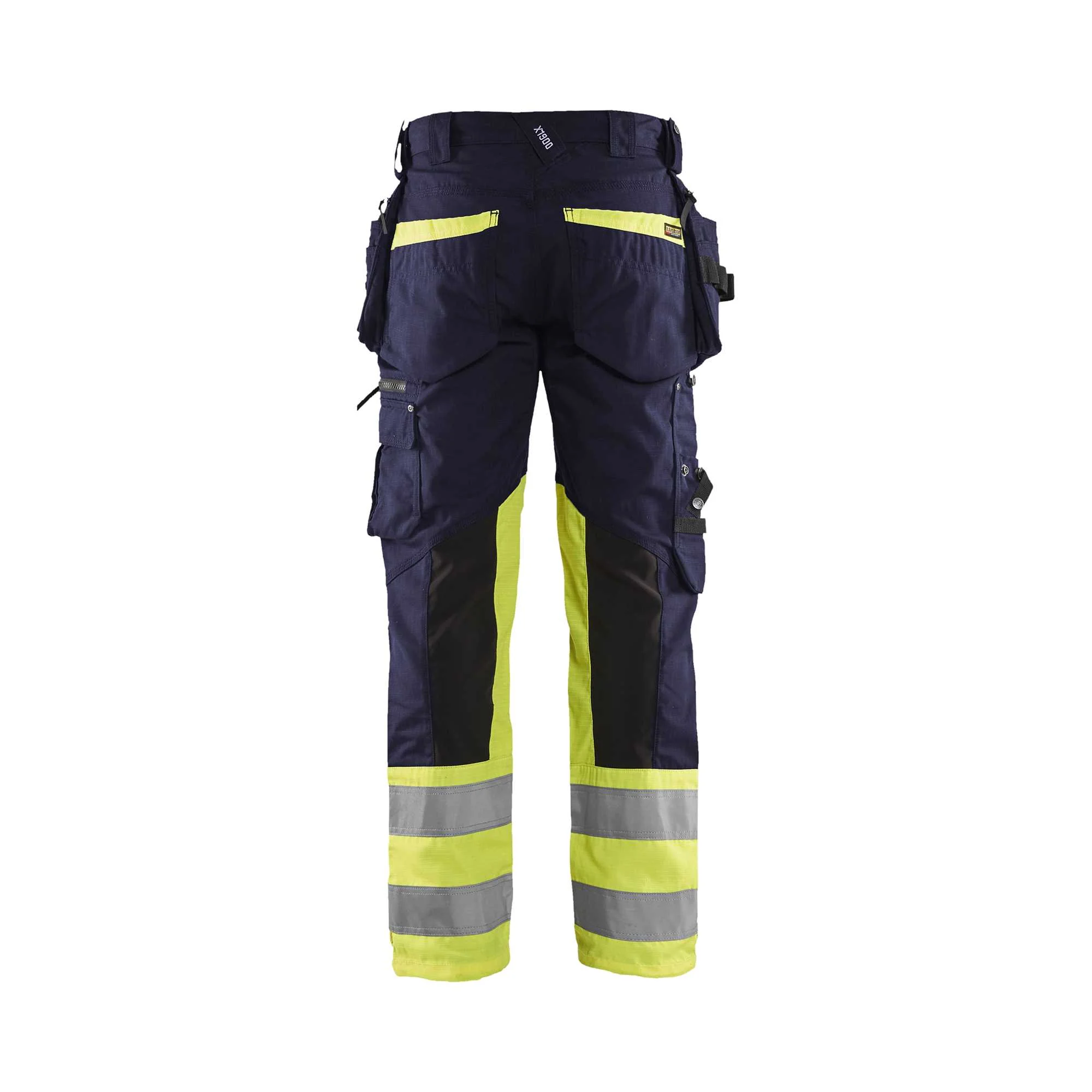 BLAKLADER 19941330 | Hi Vis trousers with stretch Hi Vis Reflective Work Trousers Men - Ripstop Fabric – Image 3