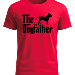 Silhouette of the Dogfather Design - Basic Unisex T-Shirt