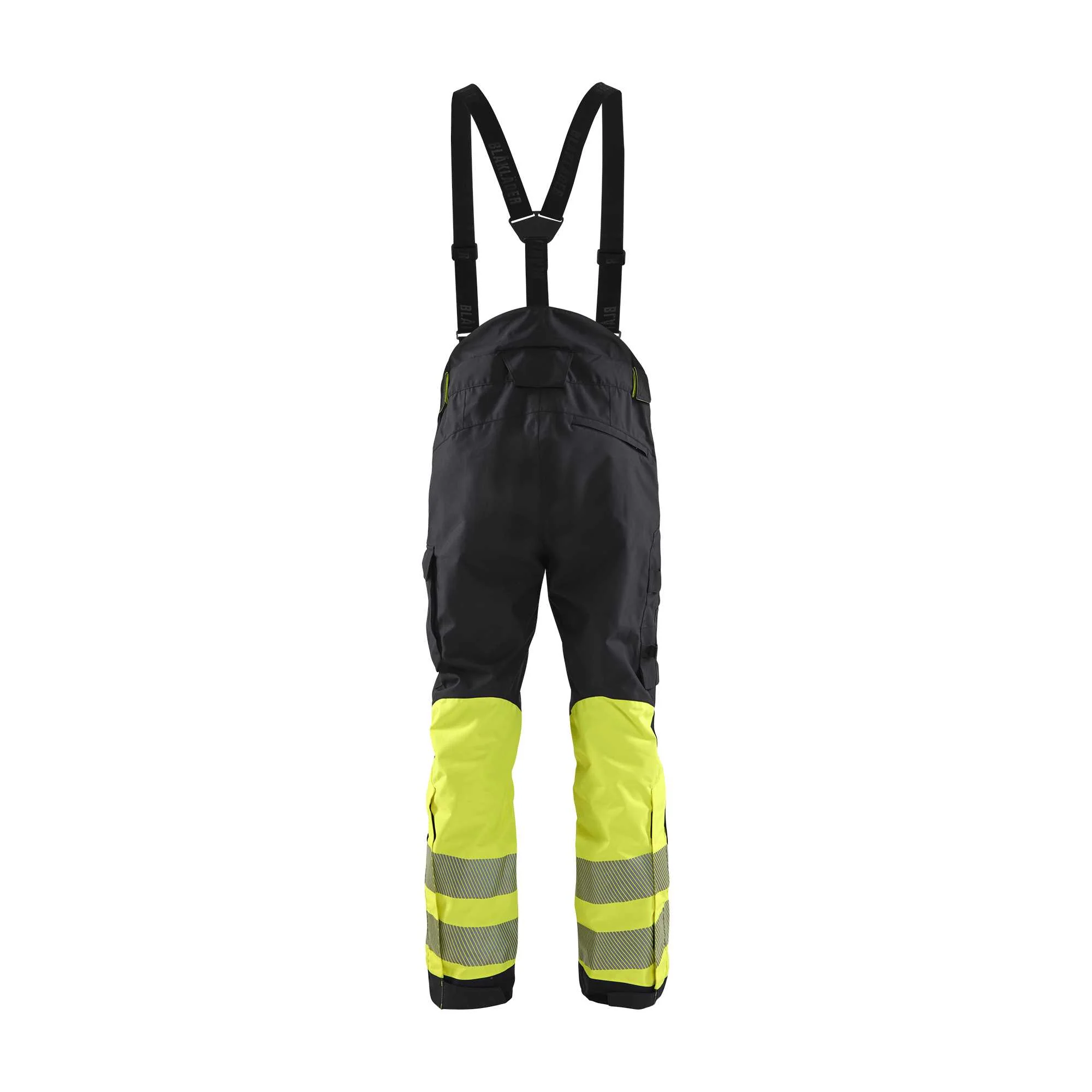 BLAKLADER 18771977 | Hi Vis Shell Trousers Hi Vis Reflective Work Trousers Men - Waterproof – Image 7