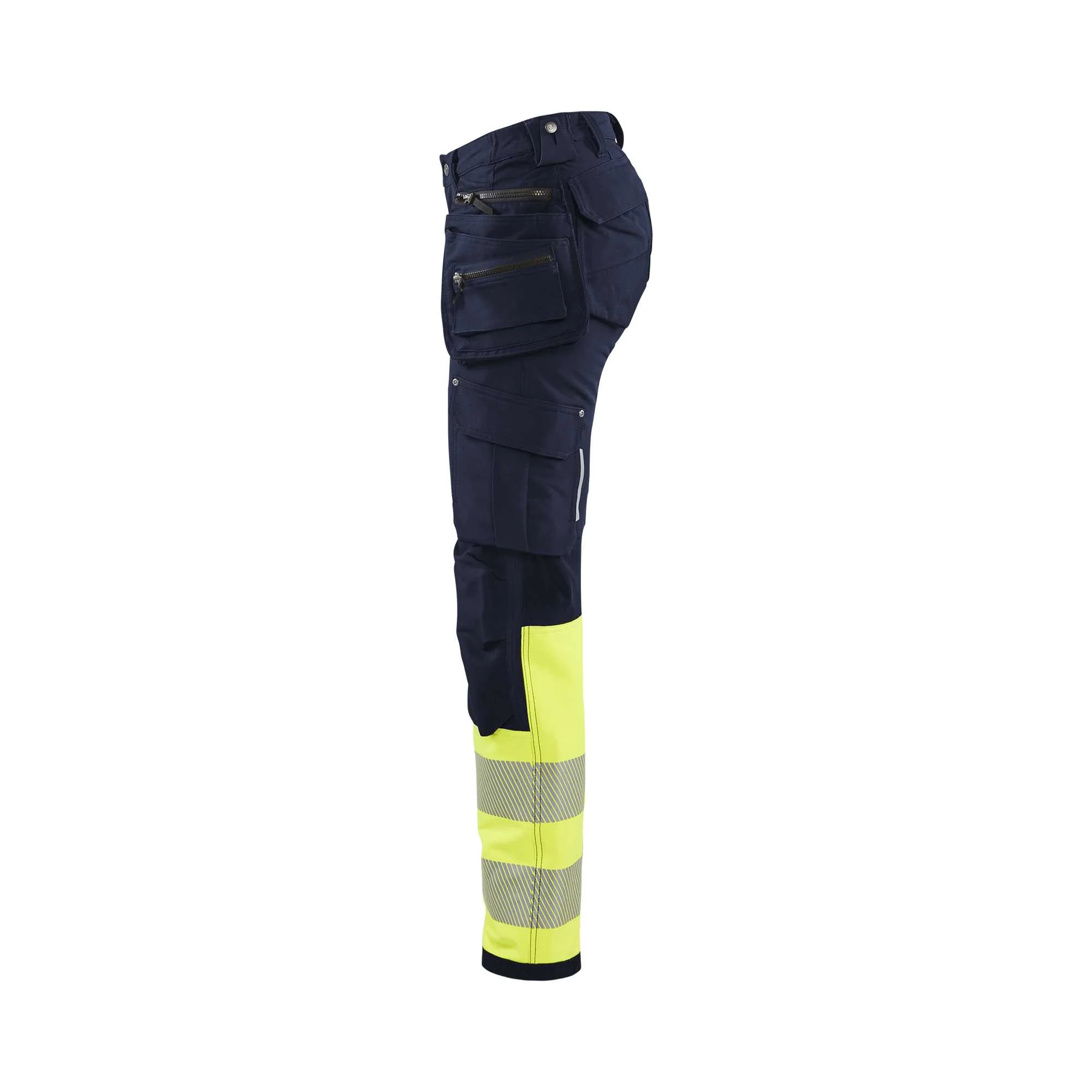 BLAKLADER 71931642 | Women's hi vis trouser with 4 way stretch Hi Vis Reflective Work Trousers Women - Water Repellent – Image 4