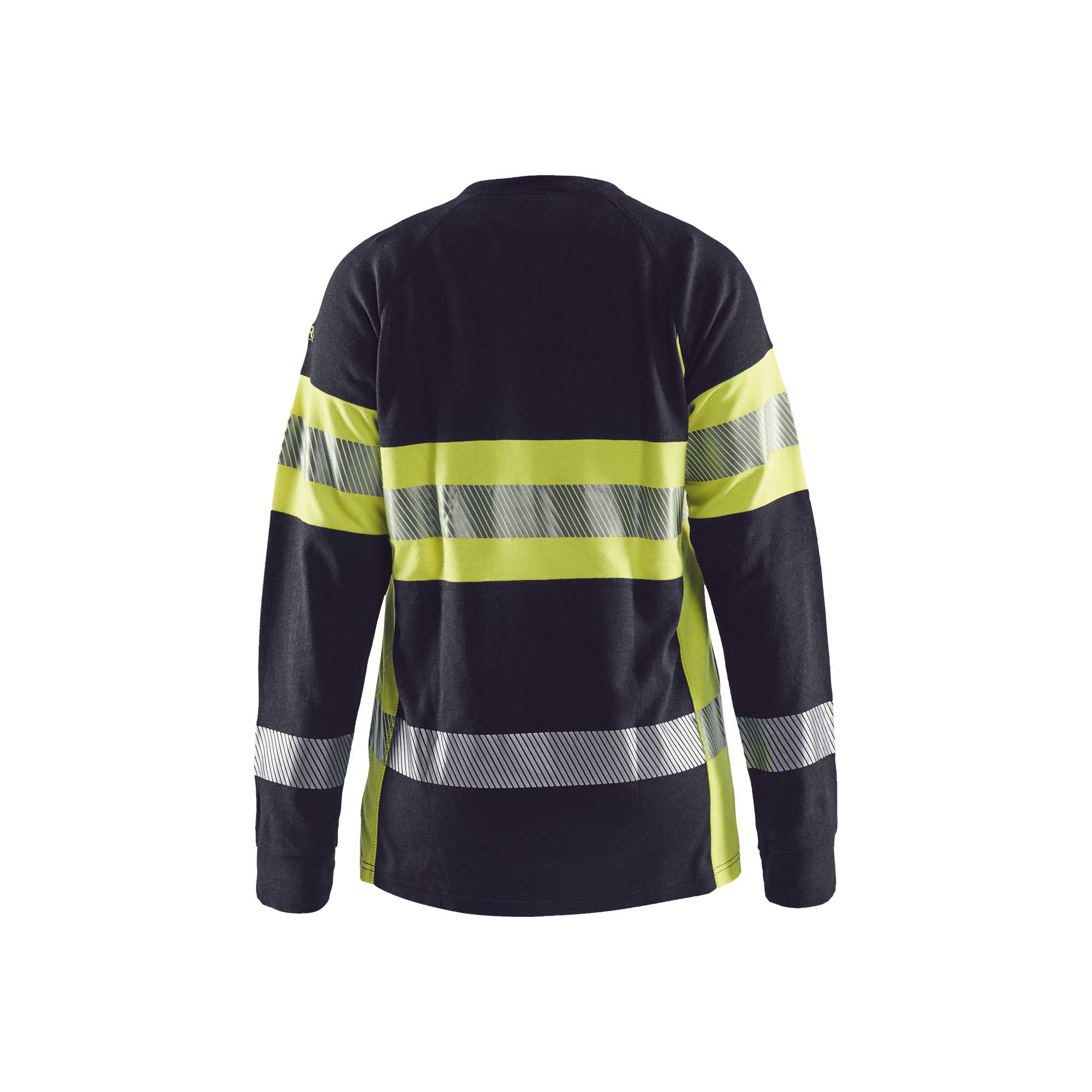 BLAKLADER 34941761 Women's Multinorm long sleeved t shirt Hi Vis Reflective Long Sleeve Work T-Shirt WOMEN - Flame Retardant – Image 5