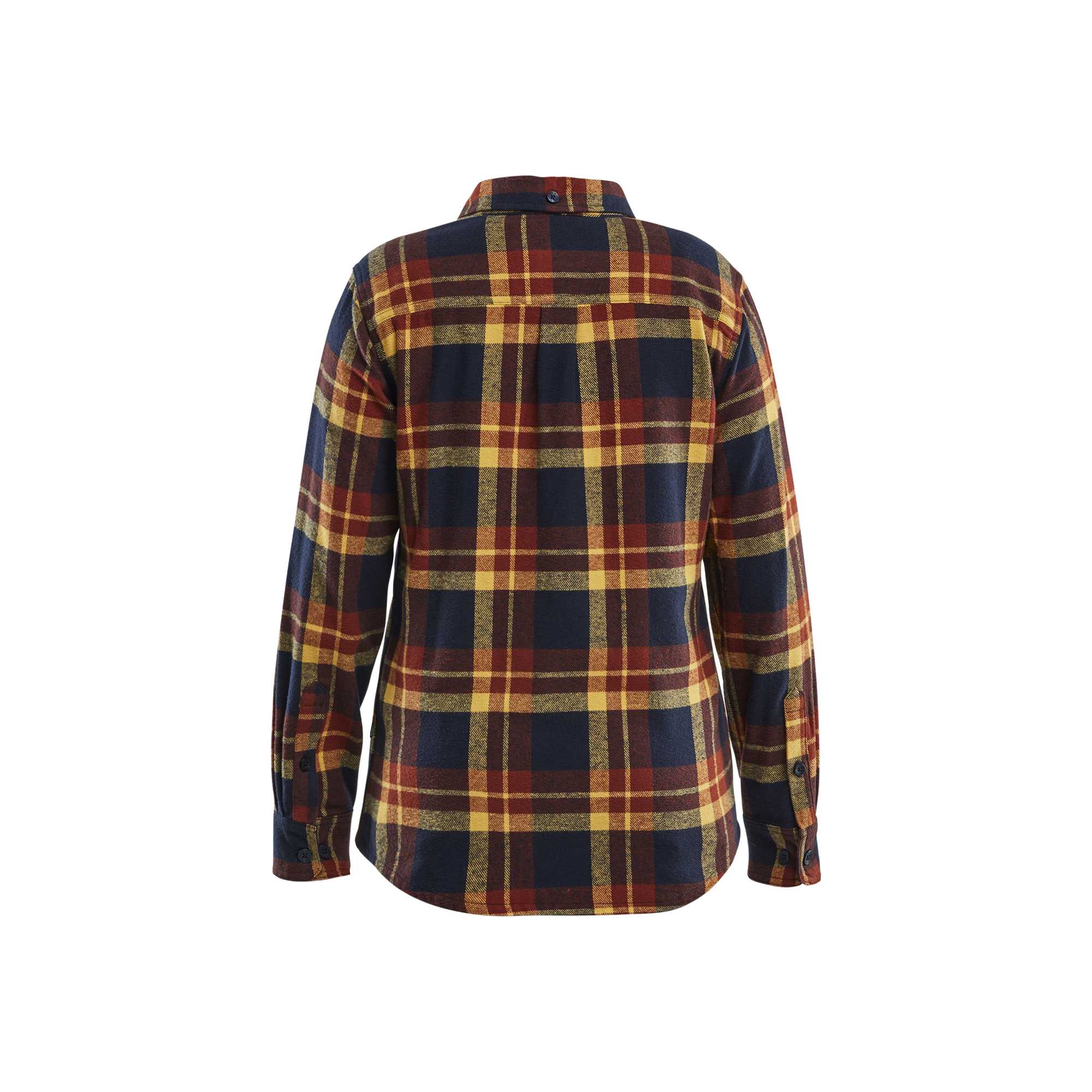 BLAKLADER 32181168 WOMEN'S FLANNEL SHIRT Long Sleeve Work Shirt WOMEN - 100% Cotton – Image 9