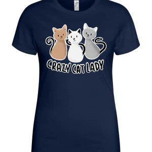 Cat Lady Design - Basic women's t-shirt