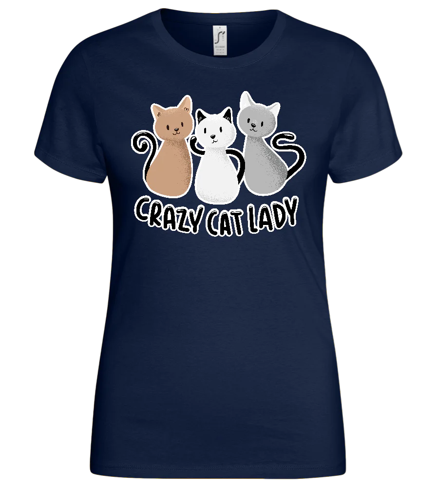 Cat Lady Design - Basic women's t-shirt – Image 2