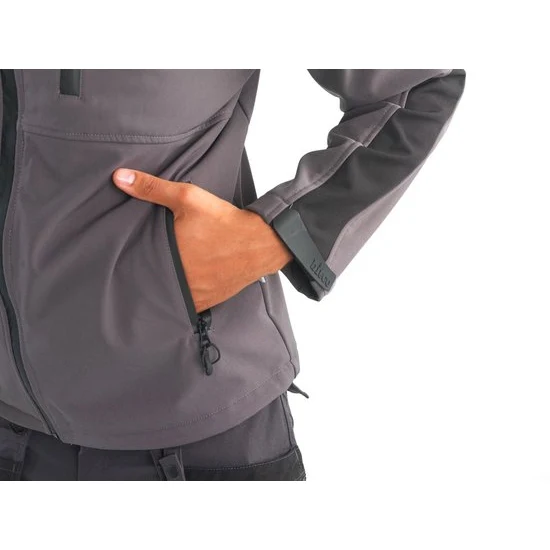 BITCO SPREE Water Repellent Windproof Softshell Jacket Men - Fleece Lining – Image 4