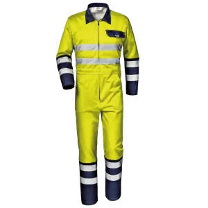 SIR SAFETY MISTRAL COLOR Hi Vis Reflective Work Coverall Men - double stitched seams