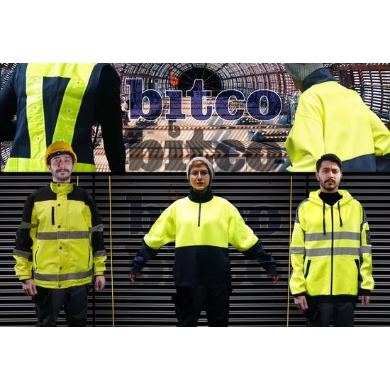 BITCO ULSTER High Vis Work Jacket Men - Reflective Details – Image 4