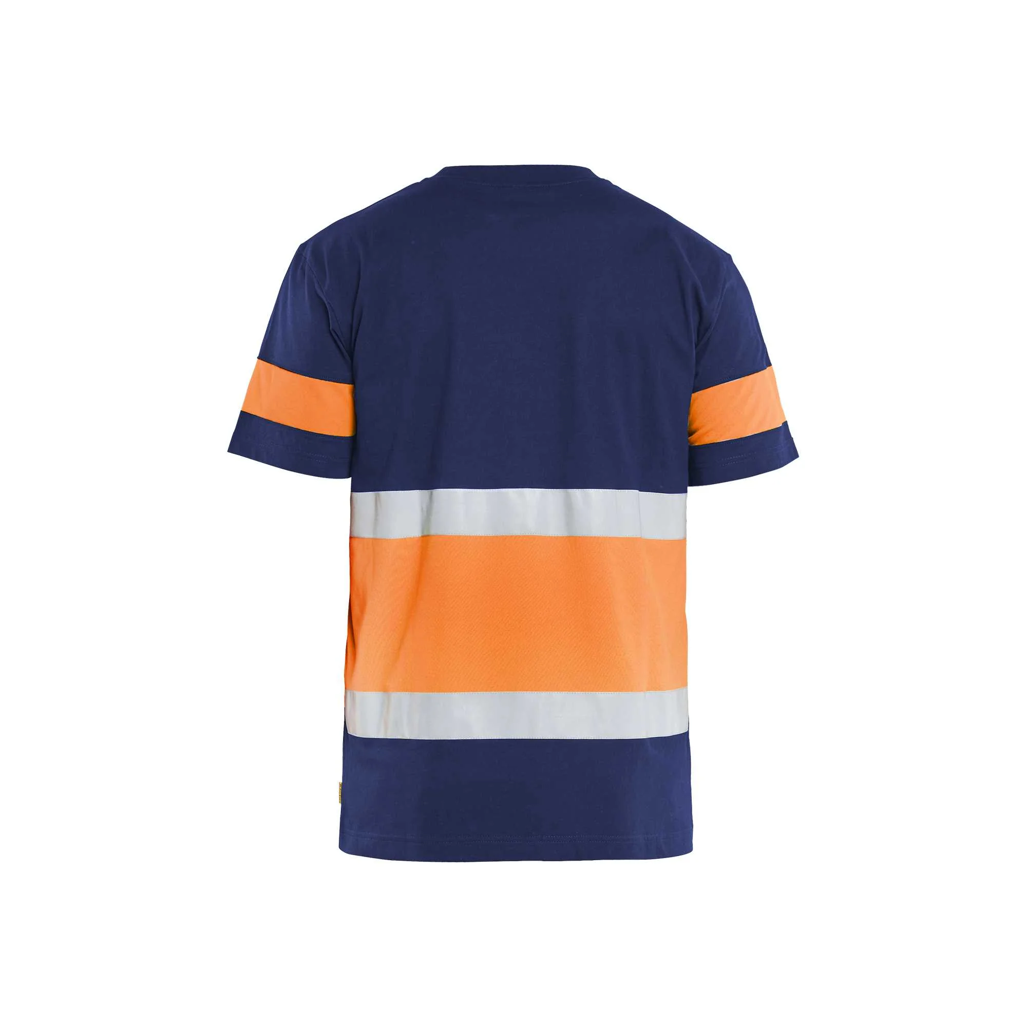 BLAKLADER 33871030 Hi Vis T shirt Hi Vis Reflective Short Sleeve Work T-Shirt MEN - 100% Cotton – Image 8