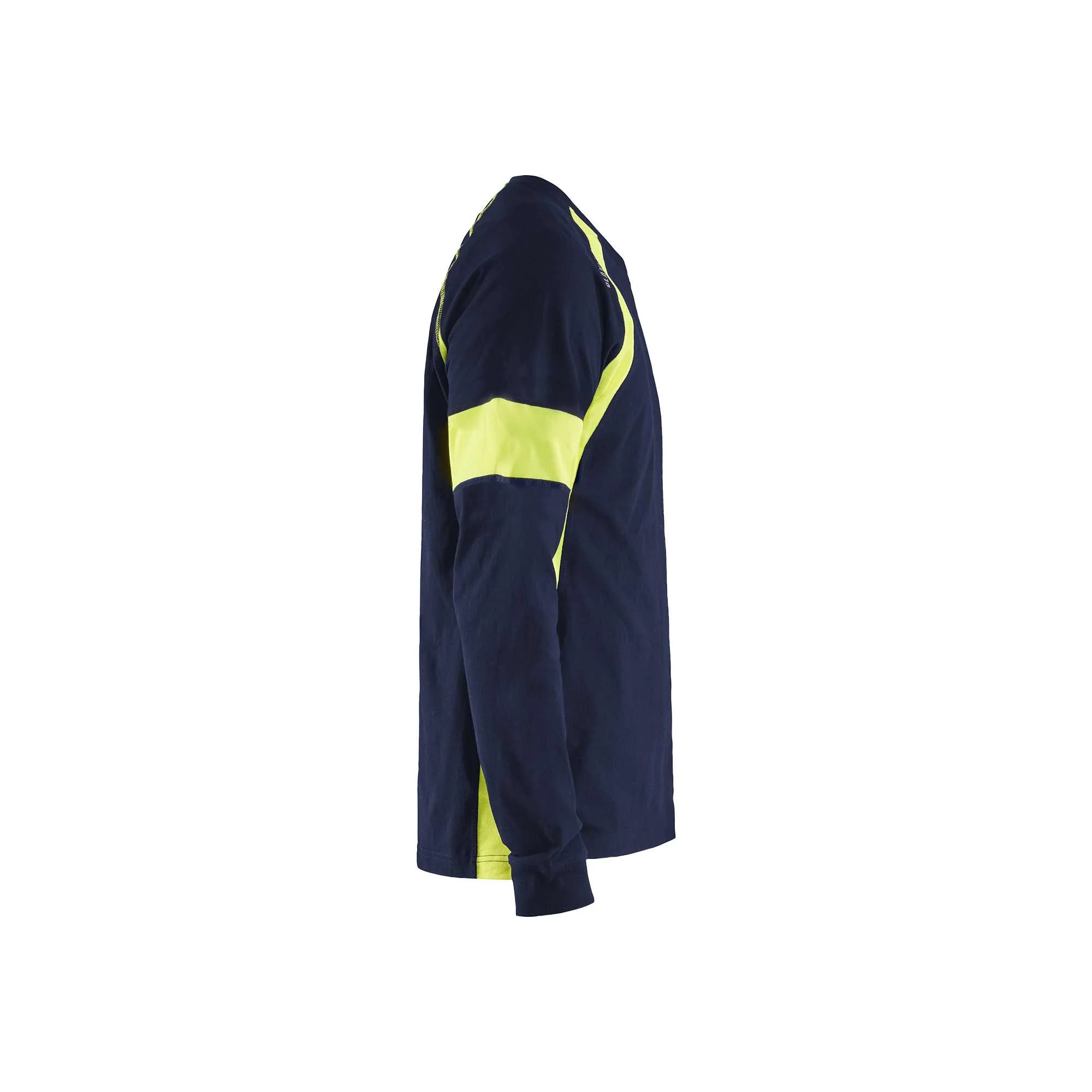 BLAKLADER 35201030 Long sleeved T shirt Hi Vis Reflective Long Sleeve Work T-Shirt MEN - 100% Cotton – Image 5