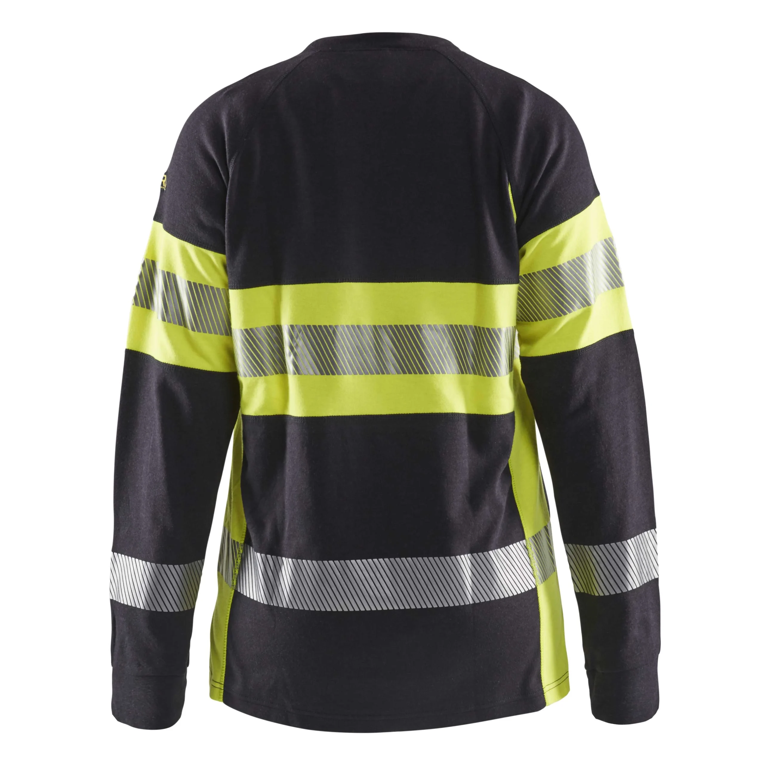 BLAKLADER 34941761 Women's Multinorm long sleeved t shirt Hi Vis Reflective Long Sleeve Work T-Shirt WOMEN - Flame Retardant – Image 4