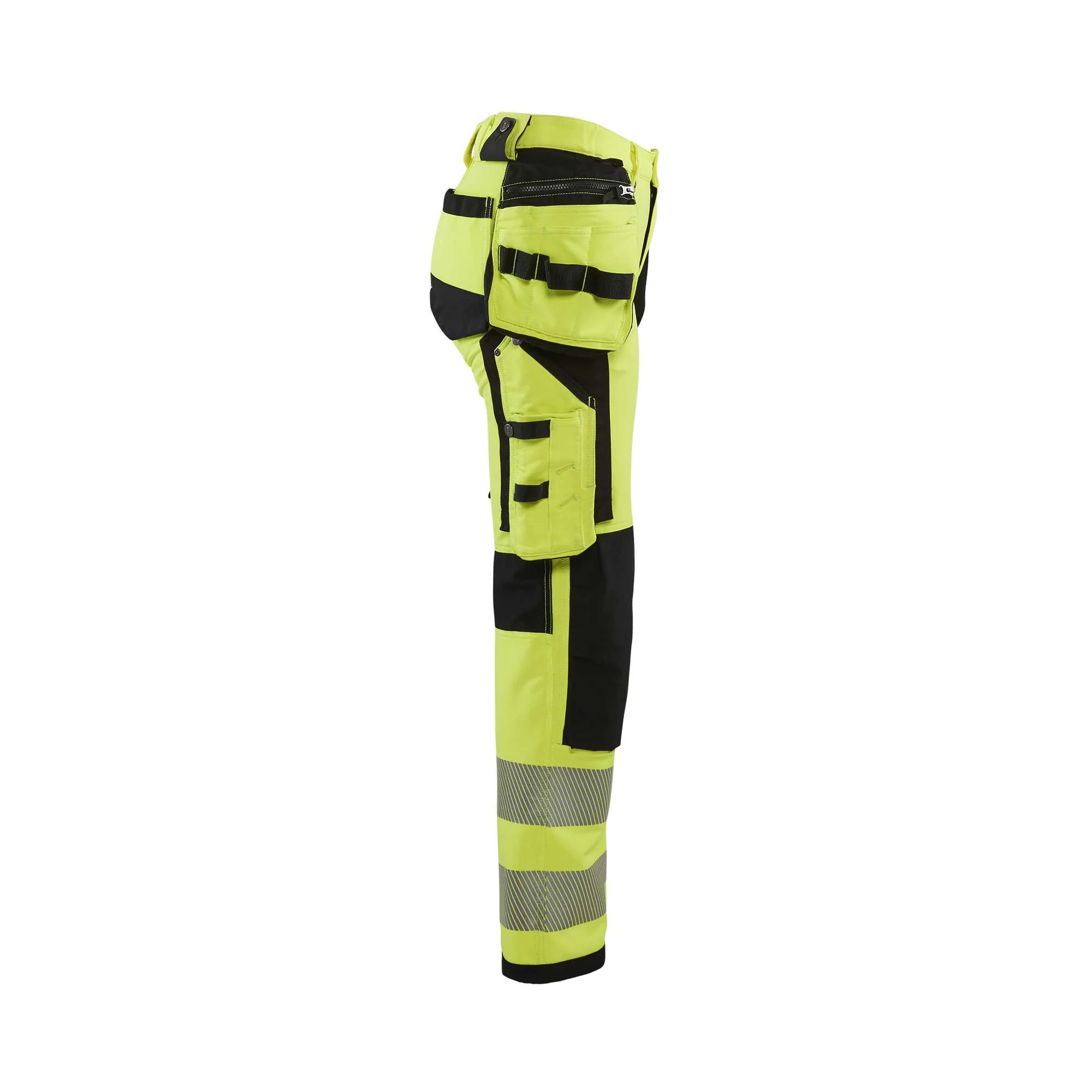 BLAKLADER 71971642 | Women's Hi Vis trousers with 4 way stretch Hi Vis Reflective Work Trousers Women - Water Repellent – Image 9