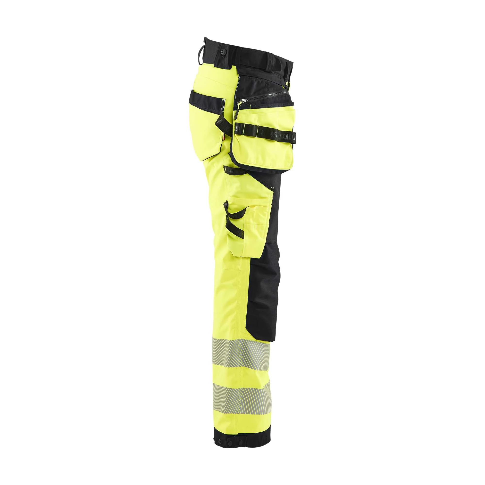 BLAKLADER 71182513 | Women's Hi Vis softshell trousers Hi Vis Reflective Work Trousers Women - Waterproof – Image 9