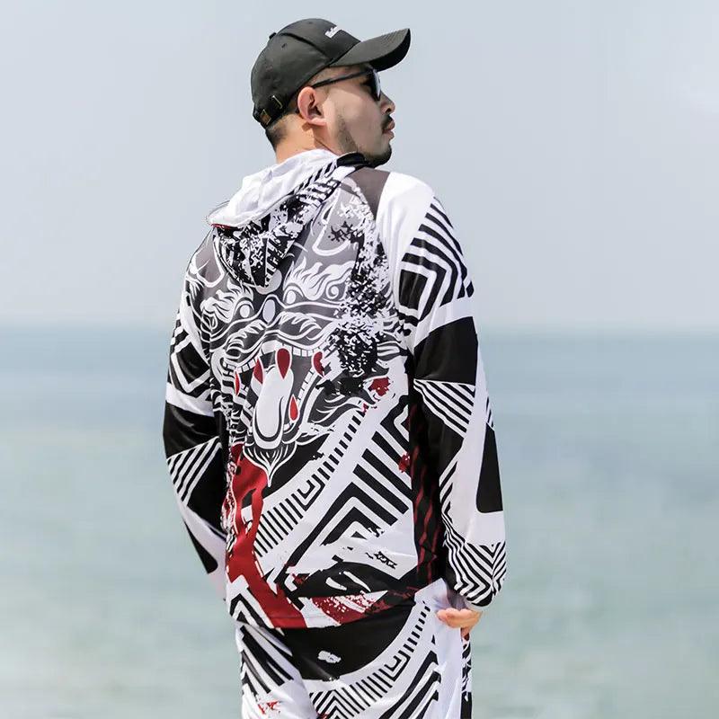 DIAOLIAN Fishing Suits Breathable Moisture-Wicking And Quick-Dry Anti-UV UPF50+ – Image 7