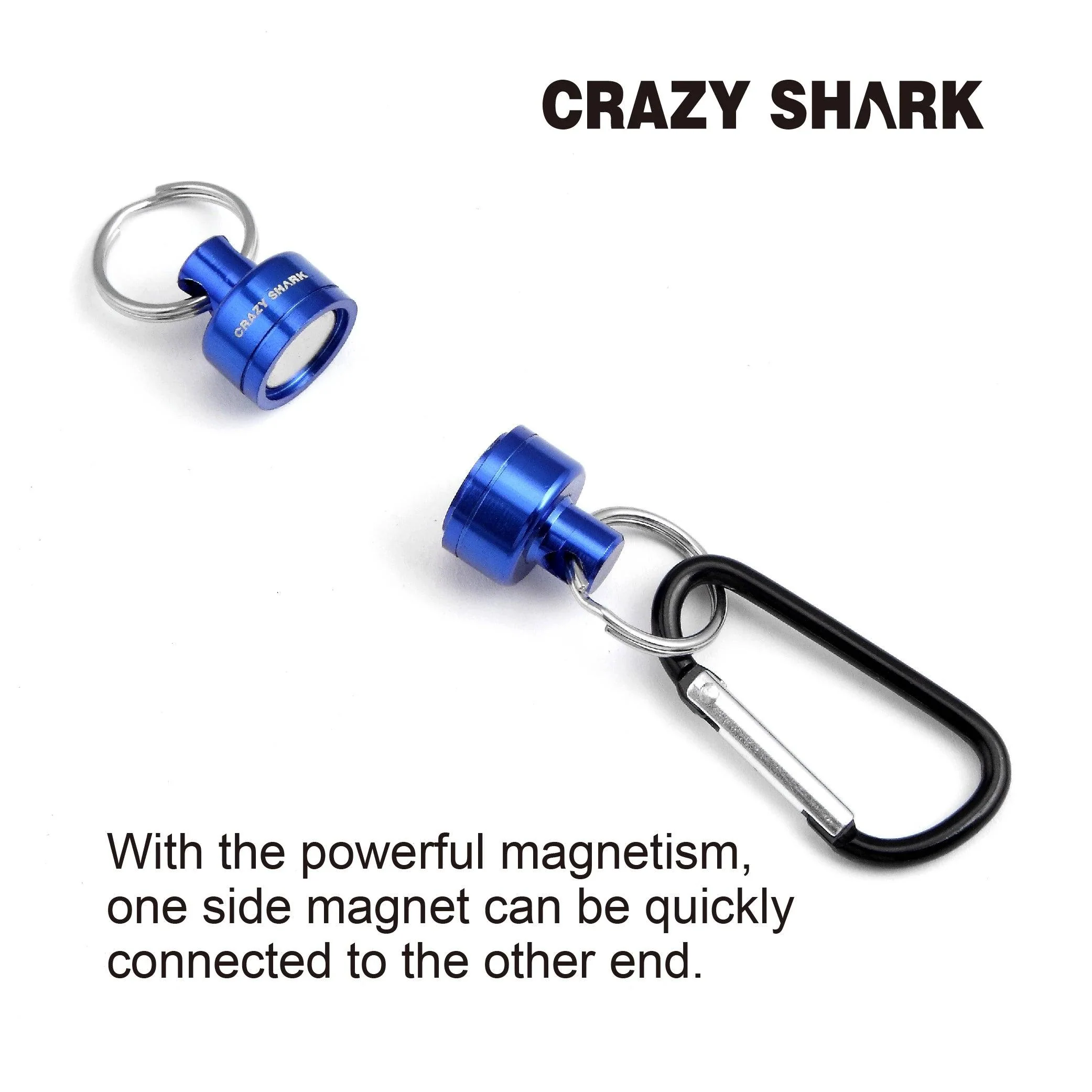 CrazyShark Magnetic Net Release: Keep Your Net Handy and Secure While You Fish (Multiple Colors) – Image 6