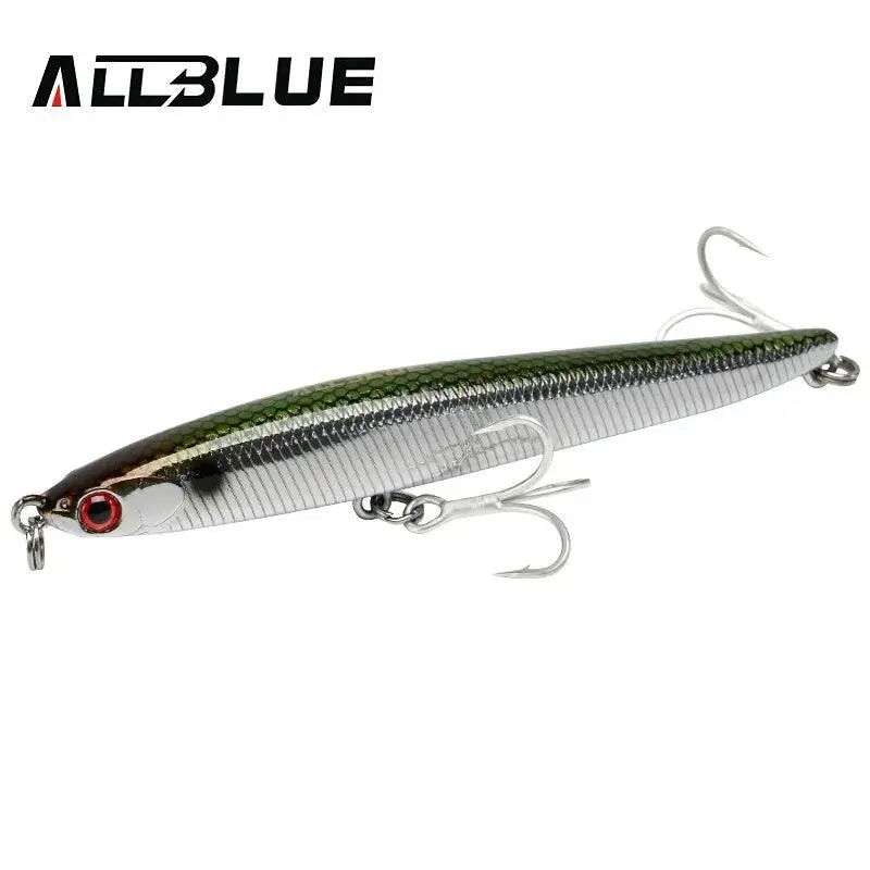 ALLBLUE SPEAR 90 Fishing Lure Stick 90mm/9g Sinking Pencil Longcast Shad 3D Eyes Tungsten Artificial Bait Bass Pike Tackle – Image 8