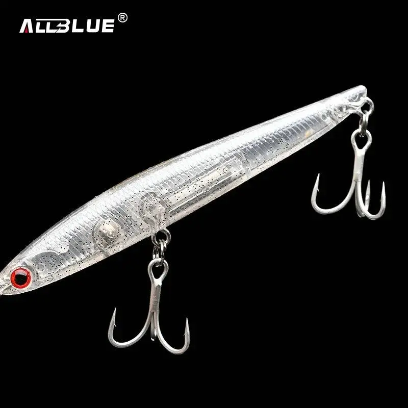 ALLBLUE SPEAR 90 Fishing Lure Stick 90mm/9g Sinking Pencil Longcast Shad 3D Eyes Tungsten Artificial Bait Bass Pike Tackle – Image 6