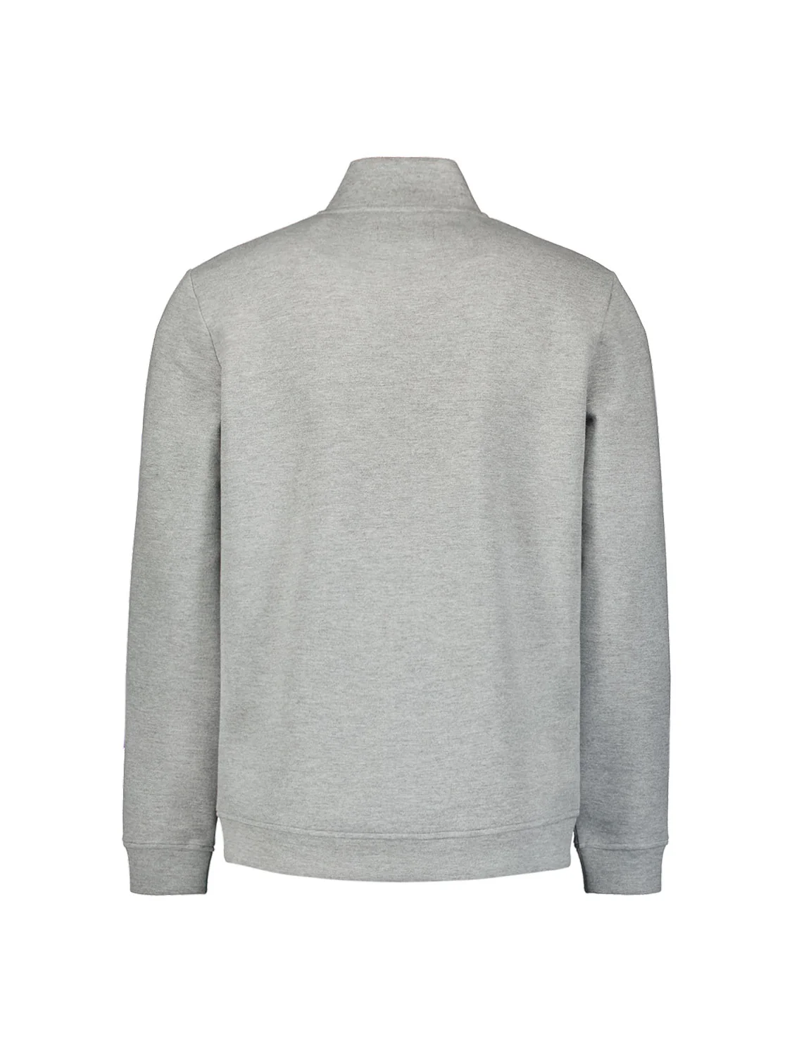 Gilet zippé Basics Intemporels | Grey Melange – Image 7