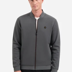 Gilet zippé Basics Intemporels | Dark Steel