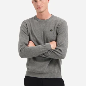Pull Bicolore Basics Intemporels | Grey Melange