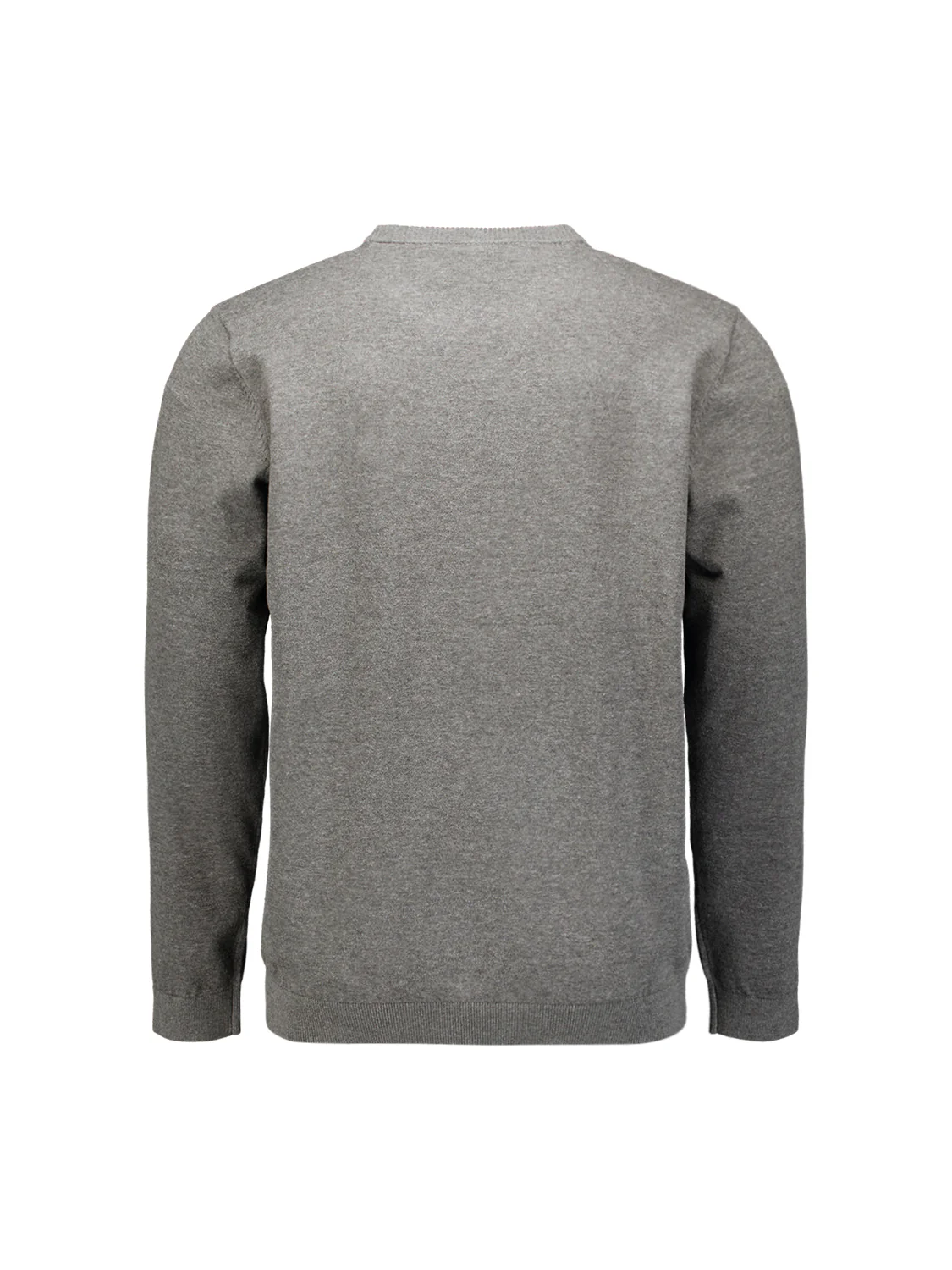 Pull Bicolore Basics Intemporels | Grey Melange – Image 7