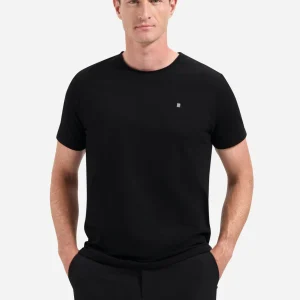 T-shirt à col rond Basics Intemporels | Black
