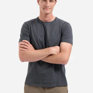 T-shirt à col rond Basics Intemporels | Dark Grey