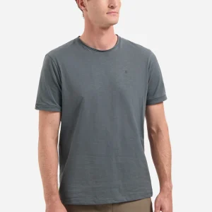 T-shirt à col rond Basics Intemporels | Dark Steel