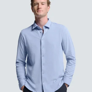Chemise Piqué Timeless Basics | Office Blue
