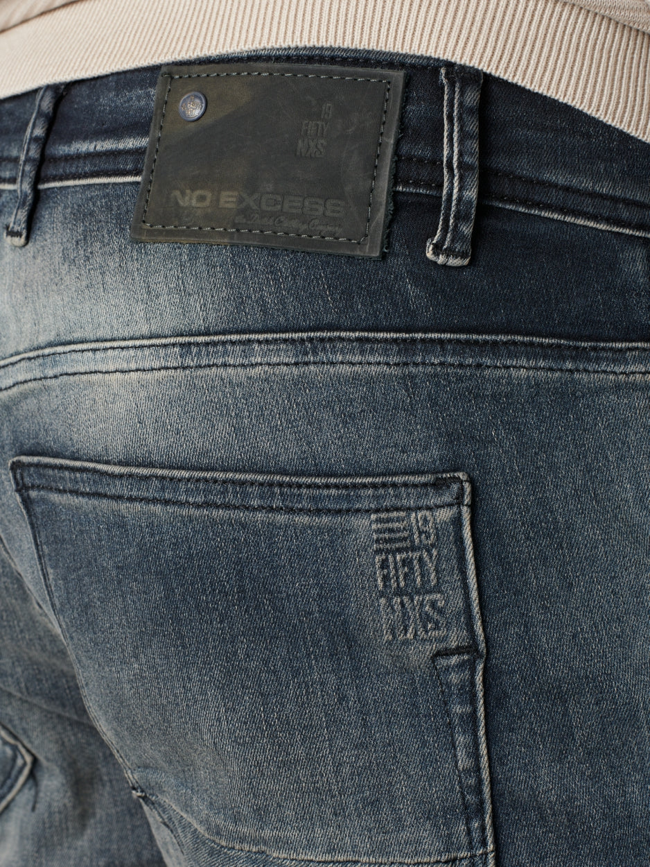 711 Slim Fit | Stretch | Grey Denim | Length 36 – Image 5