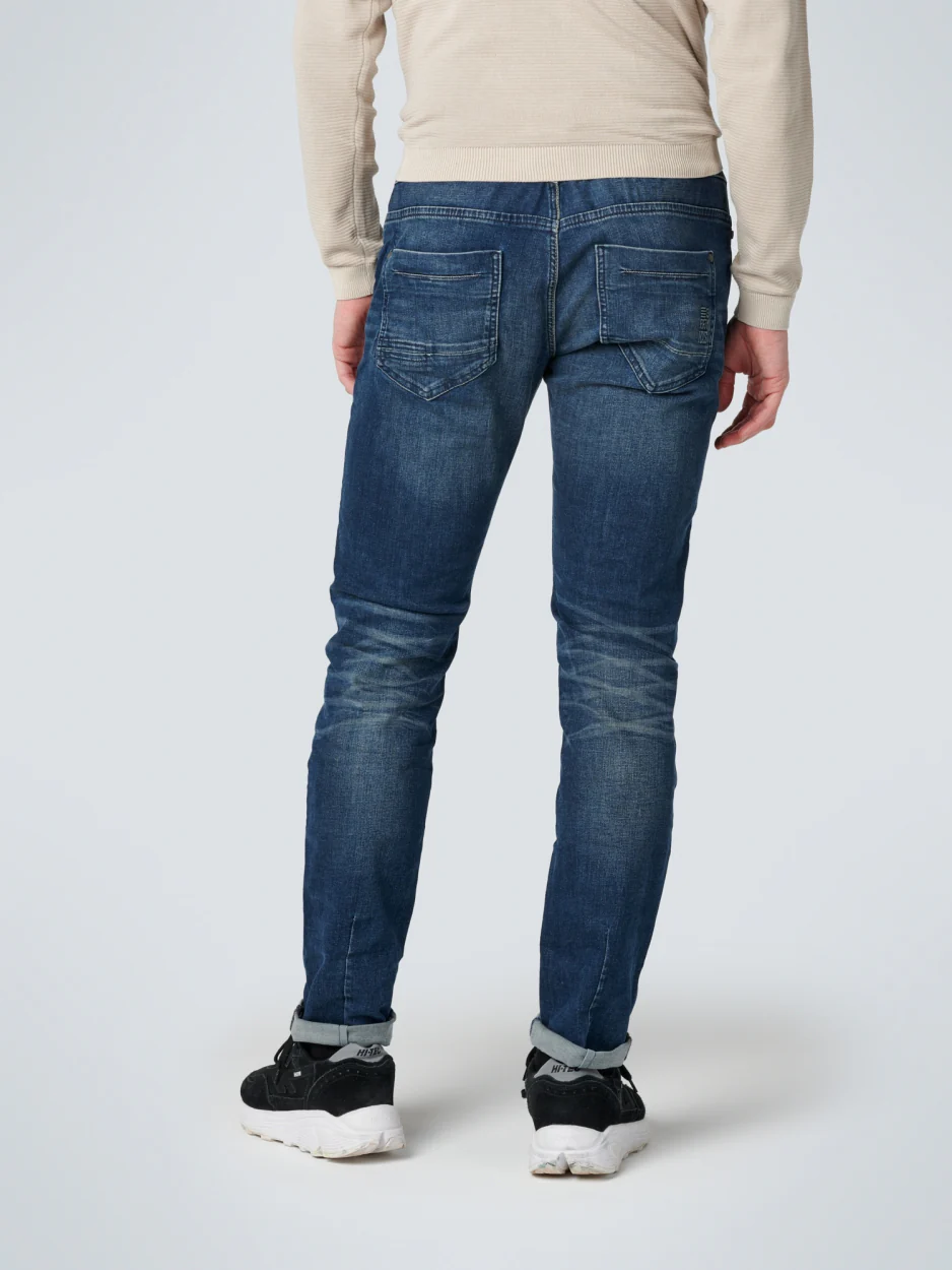 Denim, comfort slim 712, denim foncé stretch | Length 34 – Image 3