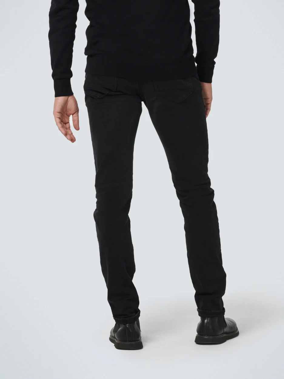 Denim, comfort slim 712, black denim stretch | Length 34 – Image 3