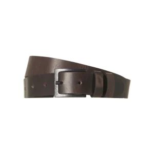 Belt Leather Buckle | Dark Brown