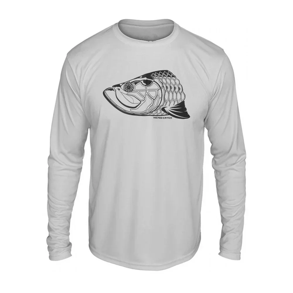 Fishing Season Men's Long Sleeve UV Protection Shirt: UPF 50+ Performance for Anglers – Image 5