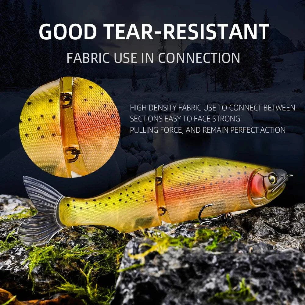 BEARKING Jointed Minnow: Pike And Bass Fishing Powerhouse – Image 5