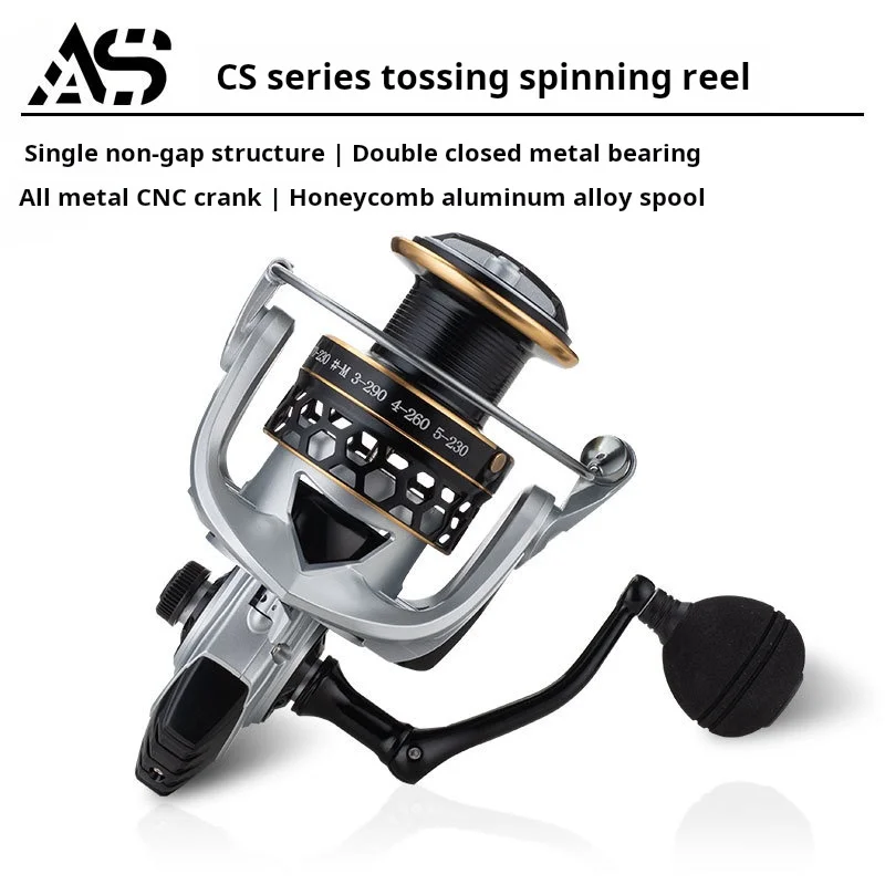 AOSHA CS High-Performance Spinning Reel: Max 25KG Drag, High Speed, Saltwater Ready – Image 6