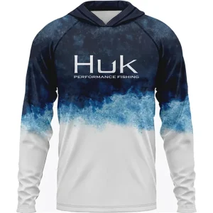 Huk Gear UPF 50+ Long Sleeve Hooded Summer Fishing Shirt: Summer 2025 Collection