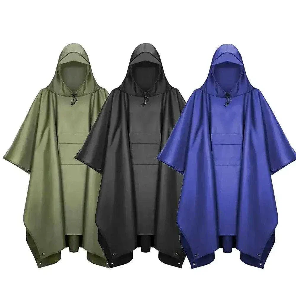3 In 1 Outdoor Waterproof Fishing Raincoat Hooded – Image 7
