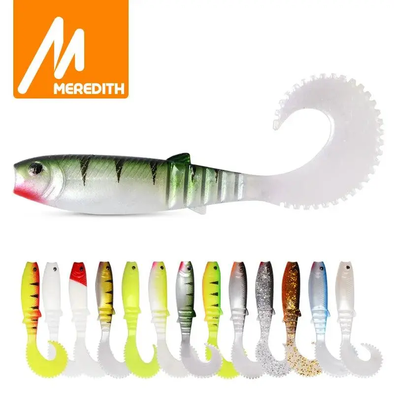 MEREDITH Cannibal Curved Tail Soft Baits (Multiple Sizes) – Image 2