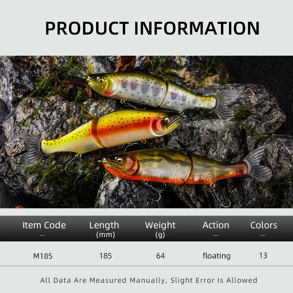 BEARKING Jointed Minnow: Pike And Bass Fishing Powerhouse – Image 3