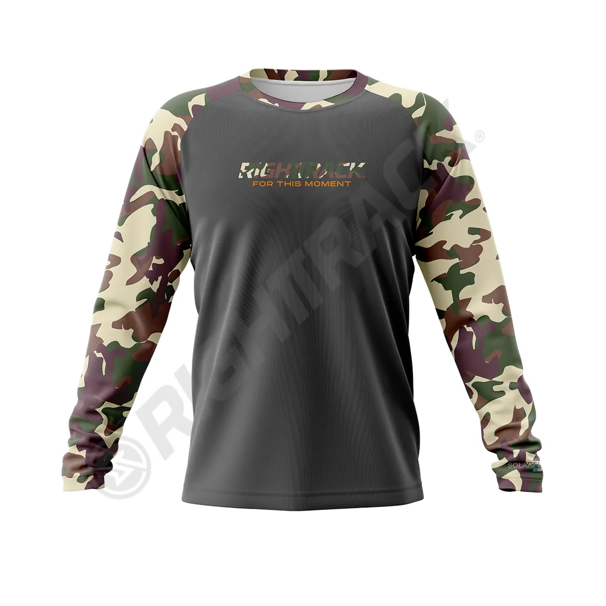 RightTrack Contrast Men's Long Sleeve Fishing Clothing: Breathable UPF 50+ Protection for Outdoor Activities – Image 9