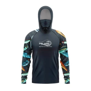 Pelagic Gear UPF 50+ Long Sleeve Hooded Fishing Shirt: Ultimate Sun Protection and Comfort