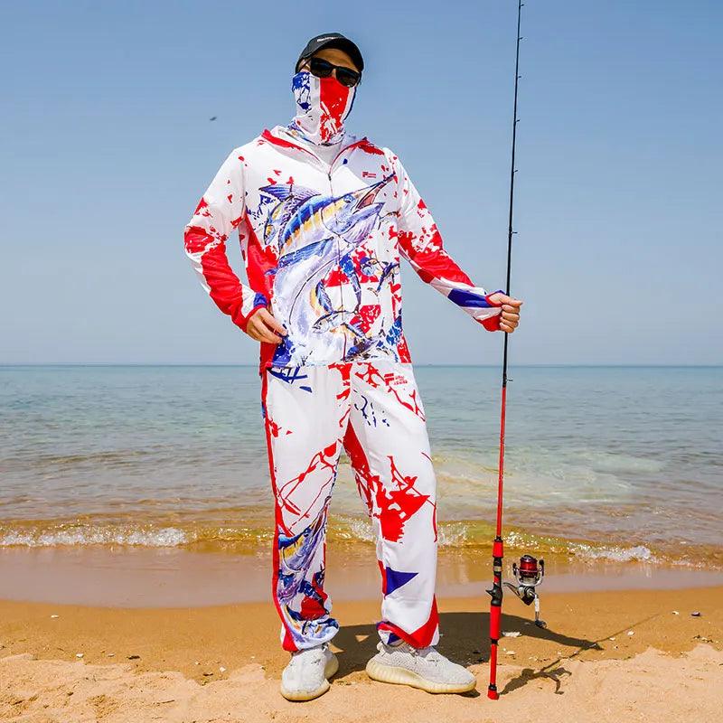 DIAOLIAN Fishing Suits Breathable Moisture-Wicking And Quick-Dry Anti-UV UPF50+ – Image 8