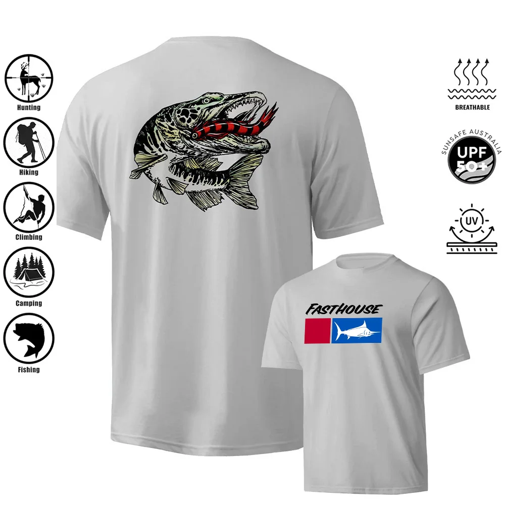 FastHouse Pelagic 3D Printed Fishing T-Shirt: Style and Performance on the Water – Image 9