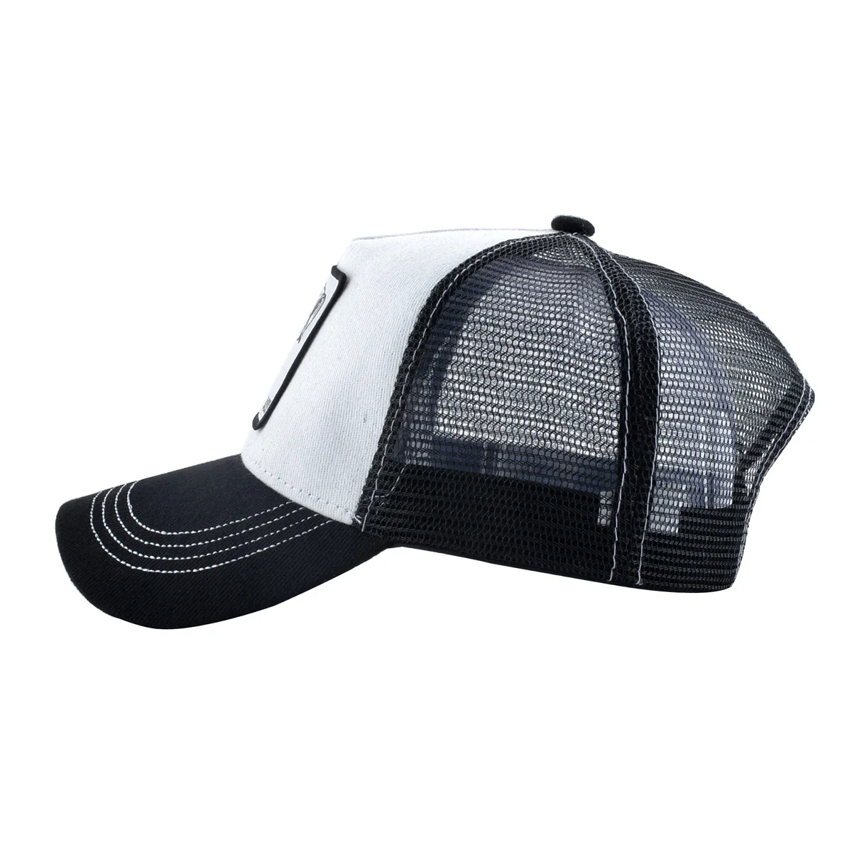 Bass Hunter Baseball Cap with BASS Patch: Four-Season Outdoor Fashion & Sun Protection – Image 4