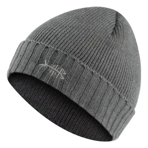 BASSDASH Winter Beanie Hat: Fleece-Lined Thermal Knit Cap